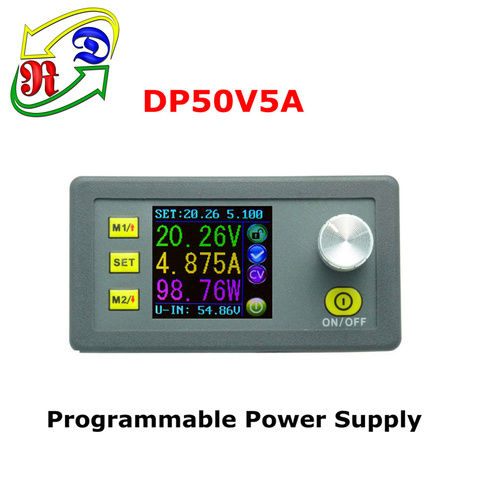 RD DP50V5A voltaje constante corriente Step-down programable fuente de alimentación módulo buck voltaje convertidor color LCD voltímetro ► Foto 1/4