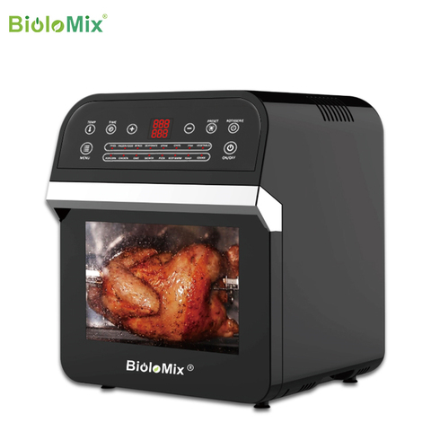 BioloMix 12L 1600W freidora de aire horno tostadora asador y deshidratador con pantalla táctil Digital LED, horno de encimera 16-en-1 ► Foto 1/6