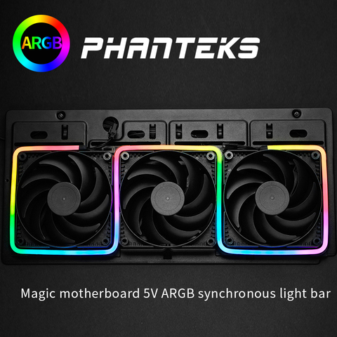 PHANTEKS-Tira de luces LED de M5 M1, juego de luces de neón ARGB, funda de decoración para ordenador, lámpara Flexible de 5V y 3 pines para chasis de carcasa de PC ► Foto 1/6