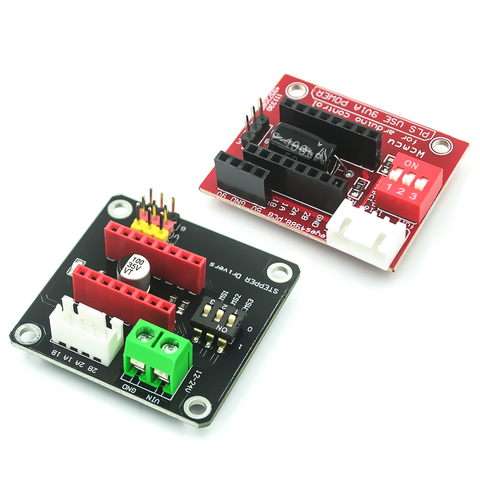 Placa de expansión de controlador de Motor paso a paso, módulo de protección de Control de impresora 3D DRV8825 A4988 para Arduino UNO R3 Ramps1.4, Kit UNO DIY, 42 ► Foto 1/6