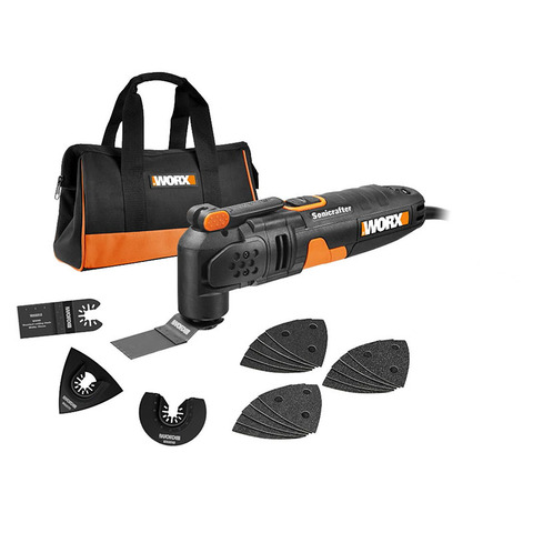 WORX-Sierra oscilante FEIN MultiMaster, accesorios de 20 piezas, 220V-240V, 250W, para madera/metal, bricolaje ► Foto 1/3