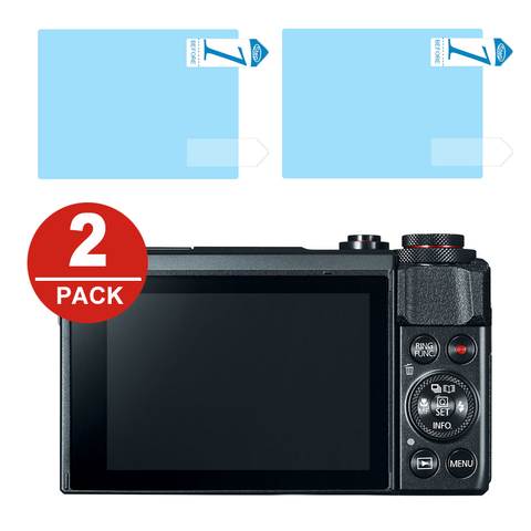 2x Protector de pantalla LCD película de protección para Canon Powershot G7 X G7X Mark II G5X G9X G1X III EOS R RP M5 M6 M5 0 M100 M3 M10 M2 M ► Foto 1/4