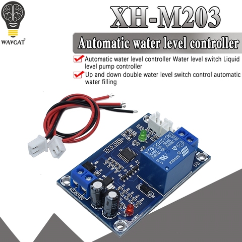 Controlador de nivel de agua XH-M203 controlador de nivel de agua automático, interruptor de nivel de agua, controlador de bomba de agua S18 Drop shi ► Foto 1/6