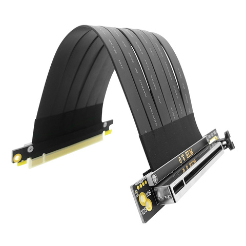 Cable de extensión para tarjeta gráfica, Cable blindado de velocidad completa 3,0 PCIE X16, Compatible con chasis ATX, adaptador Phanteks Lianli MSI ► Foto 1/5