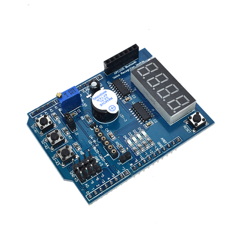 Placa de desarrollo de expansión multifuncional, 1 Uds., para Arduino, placa Base de aprendizaje, LENARDO Mega 2560 Shield, Kit DIY ► Foto 1/6