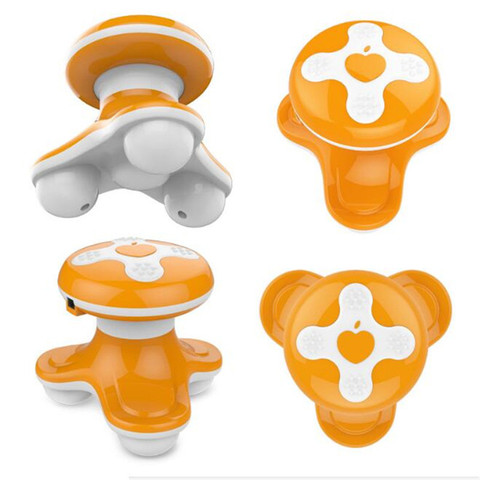 Bola de masaje con Usb para hombre y mujer, Mini triángulo eléctrico, cuello de pierna, multifuncional, máquina de relajación con vibración, nuevo estilo, regalo ► Foto 1/6