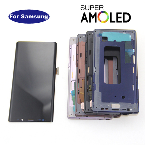 Pantalla Lcd Original para Samsung Galaxy Note 9 MONTAJE DE digitalizador de pantalla táctil N960 N960F N960D N960DS lcd con marco ► Foto 1/6