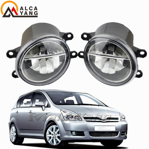 Luces LED de niebla para Toyota Corolla para Toyota Verso 2003-2014 Luz de niebla faros antiniebla faros para Camry Ractis niebla lámparas ► Foto 1/6