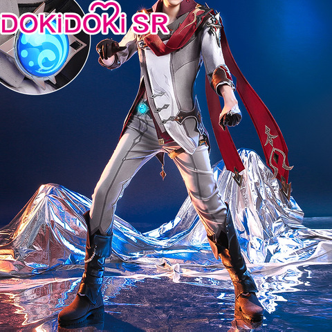 Disfraz de PRE-SALE DokiDoki-SR, disfraz de Genshin Impact, Tartaglia, niños, Genshin Impact ► Foto 1/5