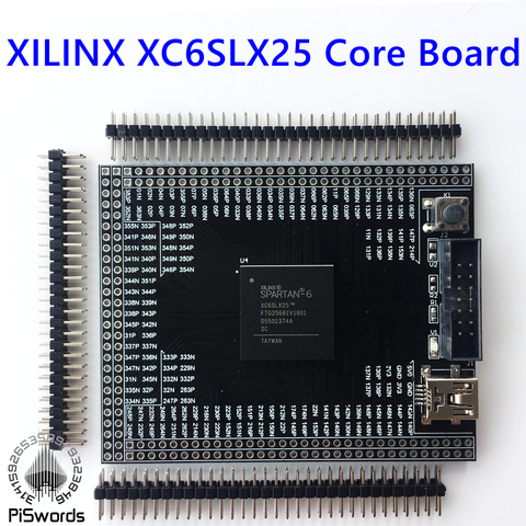 Xilinx FPGA spartan6 XC6SLX25 XC6SLX16 Core Junta mínimos del sistema Placa de desarrollo ► Foto 1/3