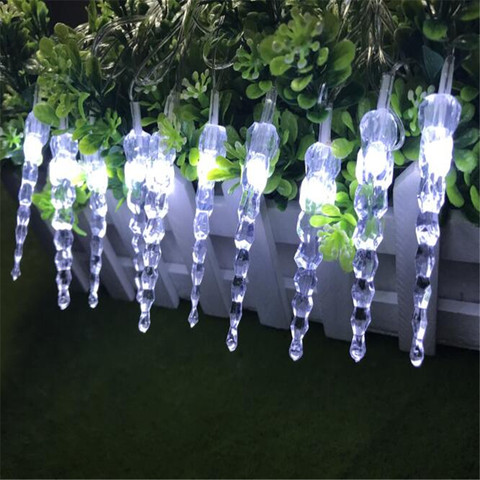 5M 28LED guirnalda de luces de carámbanos luces de Navidad al aire libre de la iluminación para el hogar cortinas decoración de jardín ► Foto 1/6