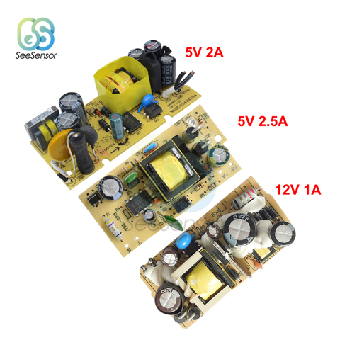 AC-DC CA 100V-240V a cc 5V 2A/2,5a 12V 1A, Módulo del interruptor de la fuente de alimentación, interruptor regulador de voltaje CC 110V 220V ► Foto 1/6