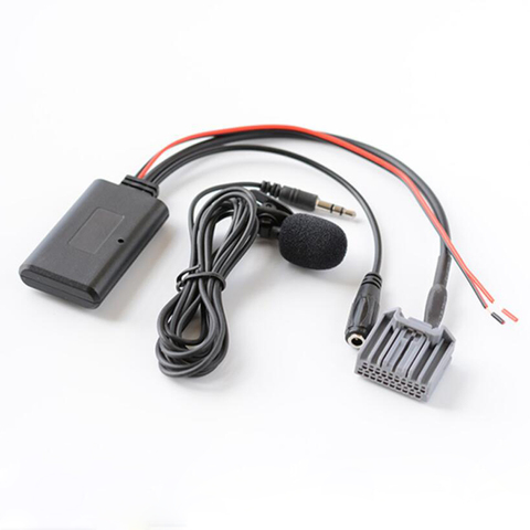 Biurlink-Cable auxiliar con Bluetooth 150, adaptador de micrófono para Honda Civic CRV Accord, inalámbrico, música, entrada auxiliar, 5,0 CM ► Foto 1/6