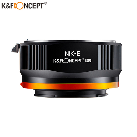 K & F Concept-adaptador de montaje para lente de cámara Nikon, compatible con NEX PRO E, para Sony NEX E ► Foto 1/6