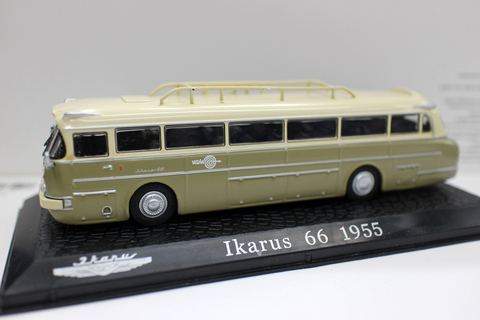 Juego de colecciones Atlas 1/72 Ikarus 66 1955, autobús fundido a presión, modelo Matel, regalo ► Foto 1/6