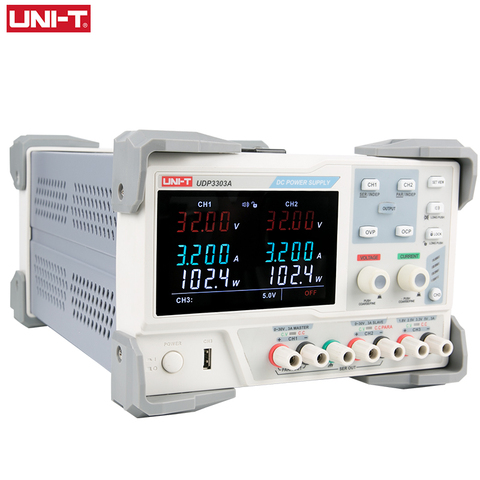 Fuente de alimentación programable de CC lineal Industrial UDP3303A, UNI-T, regulador de 30V 3A, salida de 3 canales, pantalla Digital de alta precisión ► Foto 1/4