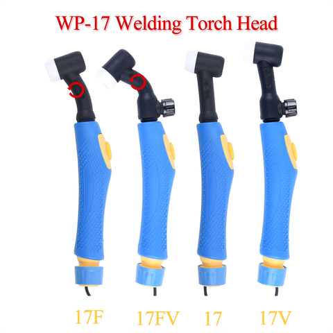 Cuerpo de la antorcha refrigerado por aire, WP17 WP17F WP17V WP17FV SR17F SR17V SR17FV TIG, cabeza giratoria de diseño de ingeniería humana de 150 AMP ► Foto 1/6