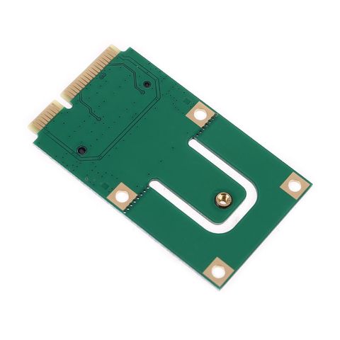 Convertidor de adaptador Mini PCI-E a m2, tarjeta de expansión, interfaz NGFF E de llave m2 para módulo WiFi inalámbrico por Bluetooth ► Foto 1/6