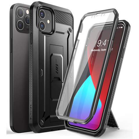 SUPCASE-funda rígida para iPhone 12 Pro, carcasa de cuerpo completo de 6,1 pulgadas (2022) UB Pro con Protector de pantalla incorporado y soporte ► Foto 1/6