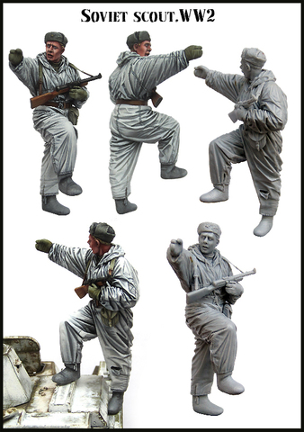 Tusk model-figuras de resina sin montar, escala 1/35, Kits de modelos de resina E165 ► Foto 1/1