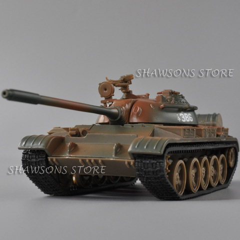 Modelo militar de Metal fundido a presión, juguetes 1:43, tanque de batalla principal soviético, T-55, T55 MBT, colección de réplica en miniatura ► Foto 1/6