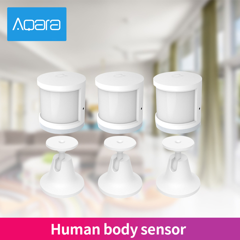 Original Aqara de movimiento infrarrojos Sensor de cuerpo humano soporte Mi Control de la aplicación en casa inteligente Kit de casa de seguridad ► Foto 1/5