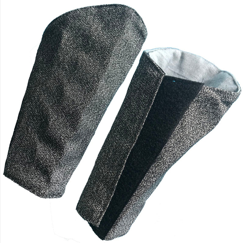 Funda de seguridad de acero inoxidable para proteger el brazo, brazalete de defensa para la muñeca, con armadura de Metal ligera, anticortes, 1 par ► Foto 1/3