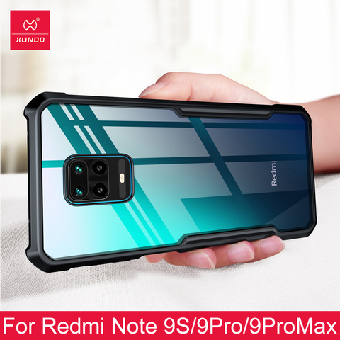 Funda XUNDD para Redmi Note 9S, funda protectora, funda blanda a prueba de golpes para Xiaomi Redmi Note 7 8 9S Pro Max ► Foto 1/6