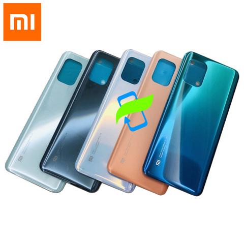 Funda de batería trasera para Xiaomi Mi 10 Lite, carcasa de cristal trasera para Xiaomi Mi 10 Lite, 5G ► Foto 1/1