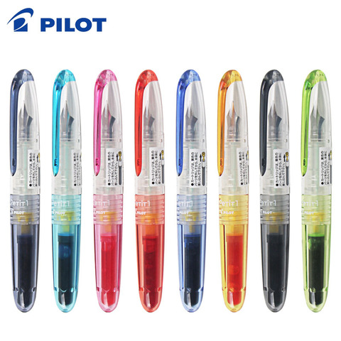 Pluma estilográfica de piloto japonés, SPN-20F para estudiantes de papelería, mini bolsa de tinta intercambiable de color especial, Japón ins, 1 ud. ► Foto 1/6