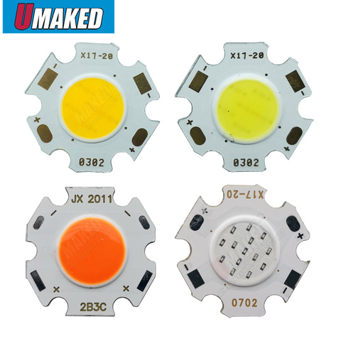 3W, 5W, 7W, 9W, cuentas COB, 20mm, superficie de diodos con Chip Led, bombilla Led, foco, lámpara Led de calle ► Foto 1/1