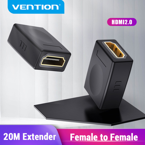 Vention-extensor HDMI hembra a hembra, adaptador con Cable de extensión para PS4/3, Monitor, Nintendo Switch, convertidor de Cable HDMI 2,0 ► Foto 1/6