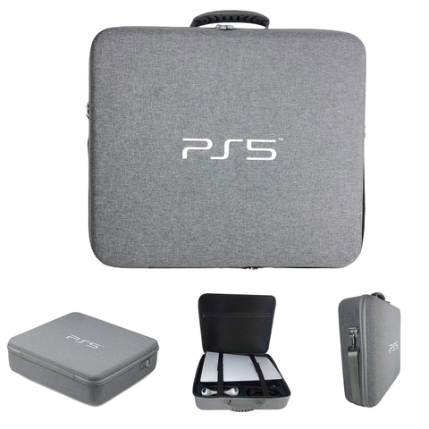 Bolsa EVA para PS5, funda de transporte, hombro protector para consola PlayStation 5, portátil, de viaje, almacenamiento a prueba de golpes ► Foto 1/6