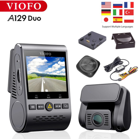 VIOFO-Cámara de salpicadero DVR para coche con doble canal, 5GHz, Wi-Fi, Bluetooth, Full HD, 1080P, Sensor Starvis A129 ► Foto 1/6