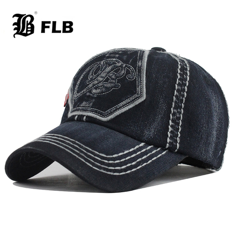 FLB-gorra de béisbol lavados nuevos para hombre y mujer, gorras tipo Snapback de algodón, sombrero para Otoño y verano, F397 ► Foto 1/6