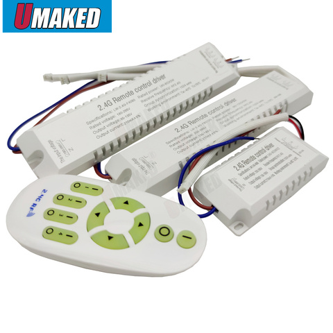 Fuente de alimentación de atenuación continua, controlador de atenuación de control remoto para controlador de color dual de iluminación de techo LED, 40-120W x2 180-265V ► Foto 1/6