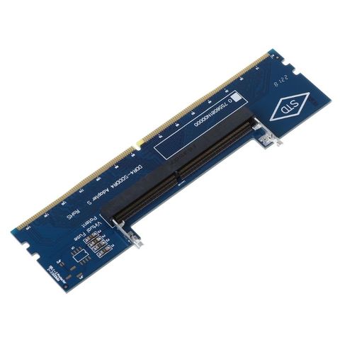 Adaptador de SO-DIMM DDR4 para ordenador portátil profesional Adaptador convertidor de tarjetas de memoria para ordenador de escritorio, Conector de memoria RAM DIMM, C26 ► Foto 1/6