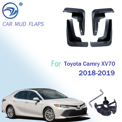 Guardabarros de coche para Toyota Camry 2022 SE XSE, guardabarros deportivos, guardabarros con aleta de barro, conjunto de estilismo moldeado ► Foto 1/6