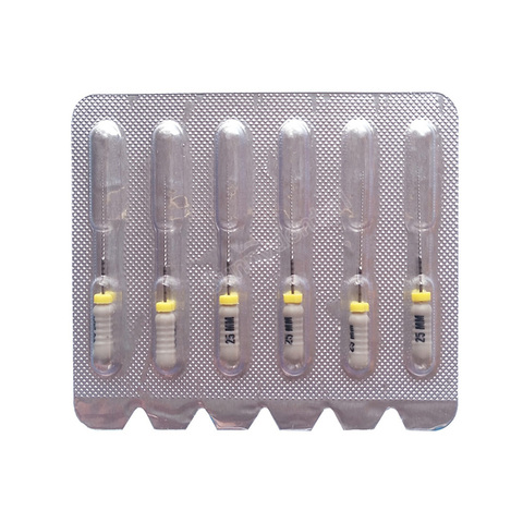 5pack Dental C-piloto archivos 25mm 6-10 # acero inoxidable C + + archivos 21mm endodoncia C archivos 6 unds/pack endodoncia archivos ► Foto 1/6