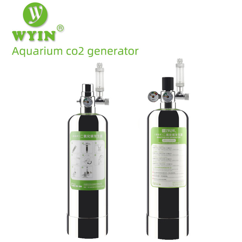 Comprar Kit de sistema generador de CO2 DIY para acuario, sistema generador  de CO2 con válvula solenoide, contador de burbujas y