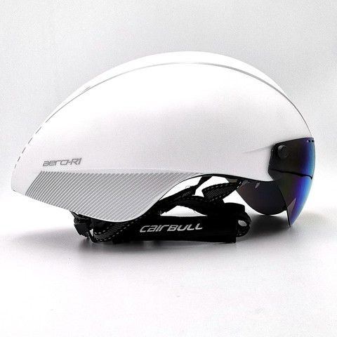 Cascos CAIRBULL TT gafas Aero Casco de bicicleta de carretera bicicleta de carreras Casco de seguridad deportivo Ciclismo Casco Ciclismo blanco ► Foto 1/6