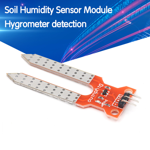 Módulo Sensor de humedad del suelo higrómetro Detección de humedad del suelo Sensor para Arduino sistema de riego automático ► Foto 1/5