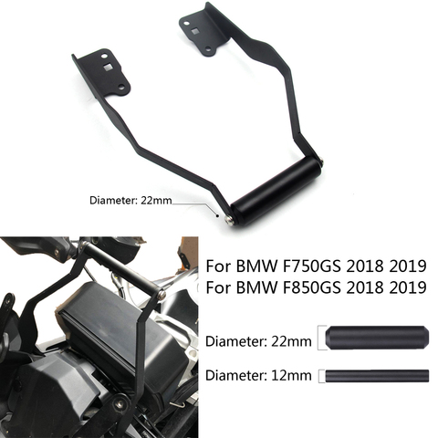 Soporte para teléfono móvil, placa GPS para BMW F750GS F850GS 2022, F850GS f 750 gs f850gs 2022 ► Foto 1/6