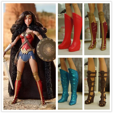 Botas originales, zapatos de Wonder Woman, accesorios para muñeco soldado/pies, tamaño de 1/6 cm, 3,4 - Historial de precios y revisión | Vendedor AliExpress - Liliahe Yiyi Baby Store | Alitools.io