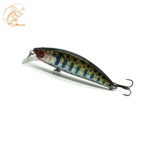 Thritop-cebo de pesca Artificial, 2022G 65MM, 5 colores, anzuelos de alta calidad TP118, pececillo flotante, manivela de acción perfecta, 4,5 ► Foto 1/6