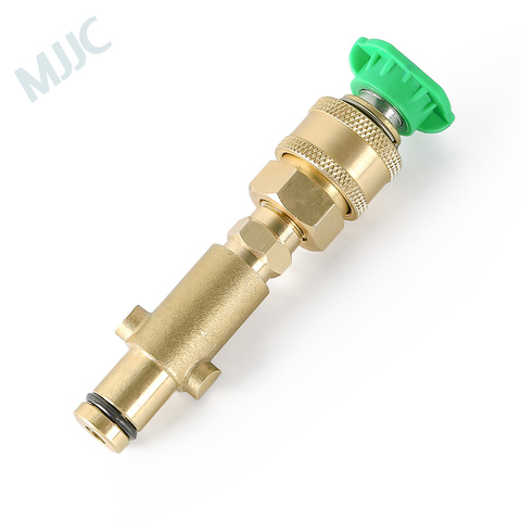 MJJC-lanza de pulverización de agua, boquilla corta y fácil para arandelas de presión Nilfisk de ajuste redondeado/Stihle/Gerni ► Foto 1/4