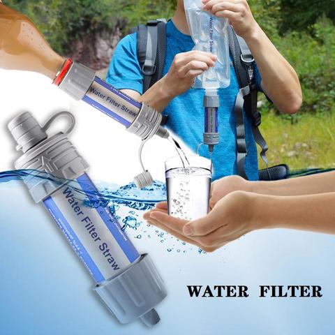 Purificador de agua Personal de 5000 L para exteriores, filtro de agua de emergencia, Mini filtro portátil para actividades al aire libre, sistema de filtración ► Foto 1/6