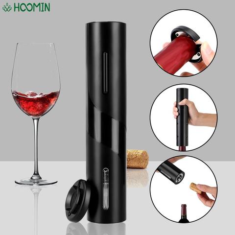 Automático Sacacorchos de abrelatas de la batería eléctrica botella de vino abridor rojo cortador de aluminio vino de cocina conjunto de herramienta abridor ► Foto 1/1