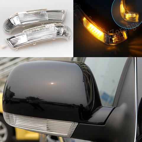 Luz LED intermitente de espejo lateral para touareg, luces de espejo lateral para espejo retrovisor, señal de giro, para VW, touareg, 2003-2007 ► Foto 1/6