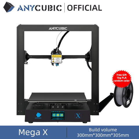 Anycubic Mega X Mega Series-impresora 3D de gran tamaño, fuente de alimentación, 300X300X305mm ► Foto 1/5